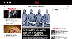 Desktop Screenshot of lavozdemisiones.com